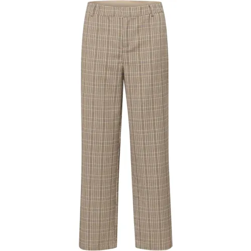 Trousers > Wide Trousers - - Cream - Modalova