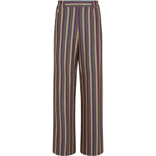 Trousers > Wide Trousers - - Momoni - Modalova