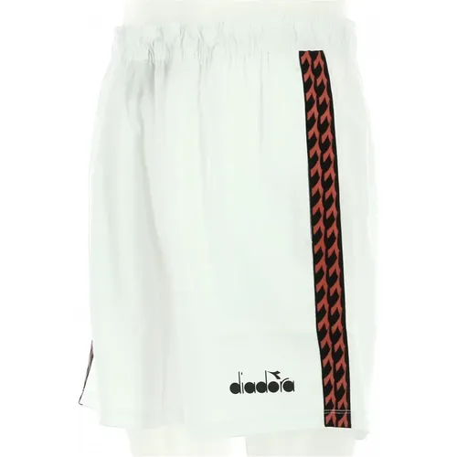 Diadora - Shorts chino - Blanc - Diadora - Modalova