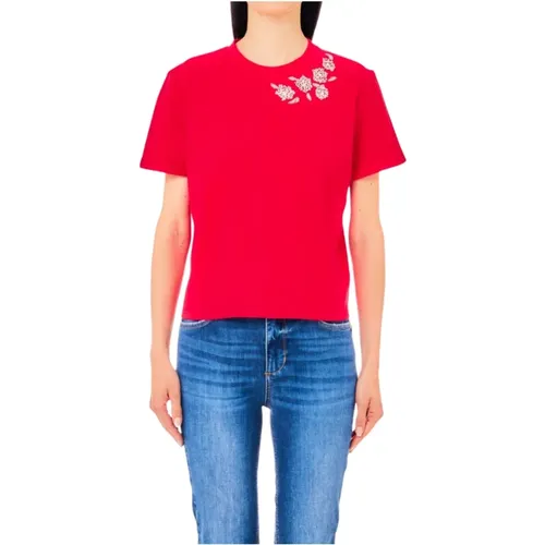 Liu Jo - Tops > T-Shirts - Red - Liu Jo - Modalova