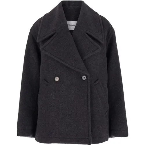 Coats > Double-Breasted Coats - - LOW Classic - Modalova