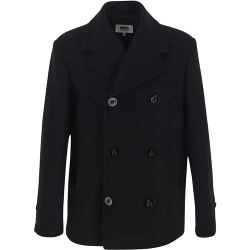Coats > Double-Breasted Coats - - MM6 Maison Margiela - Modalova