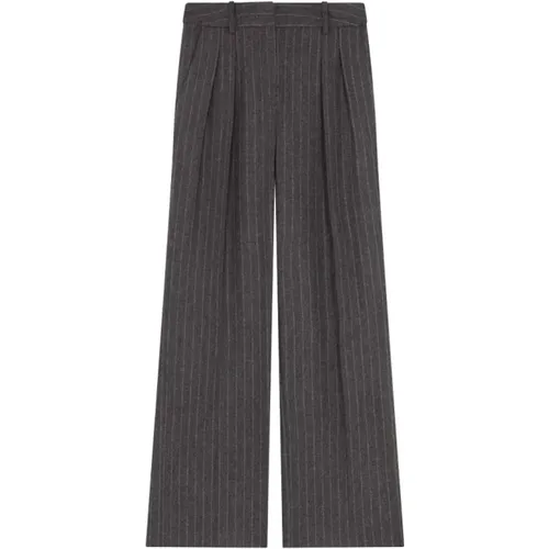 Trousers > Wide Trousers - - Loulou Studio - Modalova