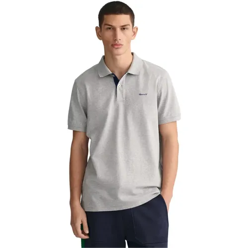 Gant - Tops > Polo Shirts - Gray - Gant - Modalova
