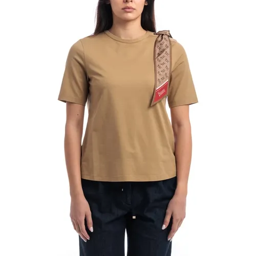 Herno - Tops > T-Shirts - Beige - Herno - Modalova