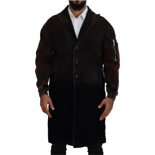 Coats > Single-Breasted Coats - - Dsquared2 - Modalova