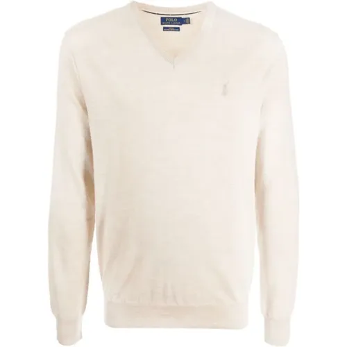 Knitwear > V-neck Knitwear - - Polo Ralph Lauren - Modalova