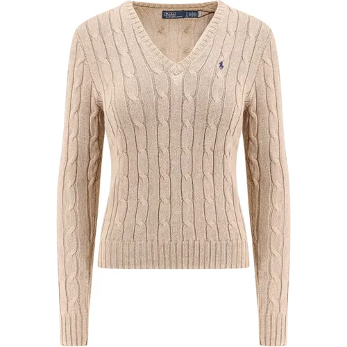 Knitwear > V-neck Knitwear - - Polo Ralph Lauren - Modalova