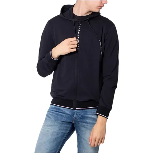 Sweatshirts & Hoodies > Zip-throughs - - Armani Exchange - Modalova