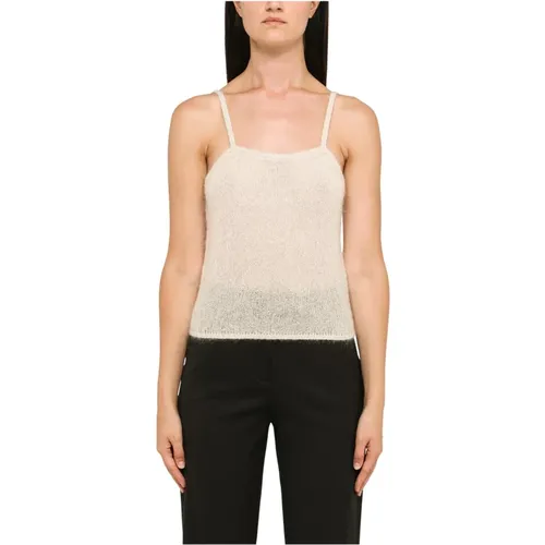 Tops > Sleeveless Tops - - Federica Tosi - Modalova