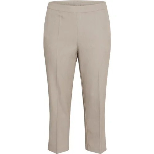 Trousers > Cropped Trousers - - Kaffe Curve - Modalova