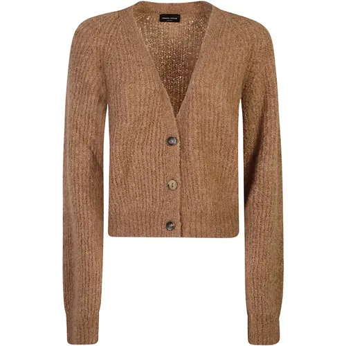 Knitwear > Cardigans - - Roberto Collina - Modalova