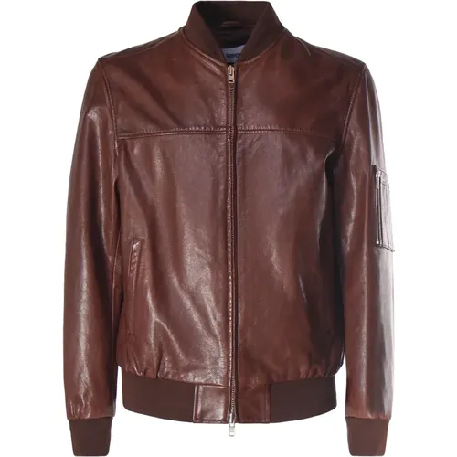 Jackets > Leather Jackets - - Mauro Grifoni - Modalova