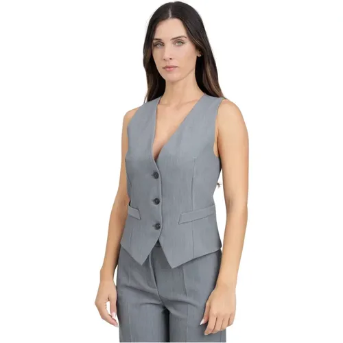 ViCOLO - Jackets > Vests - Gray - ViCOLO - Modalova