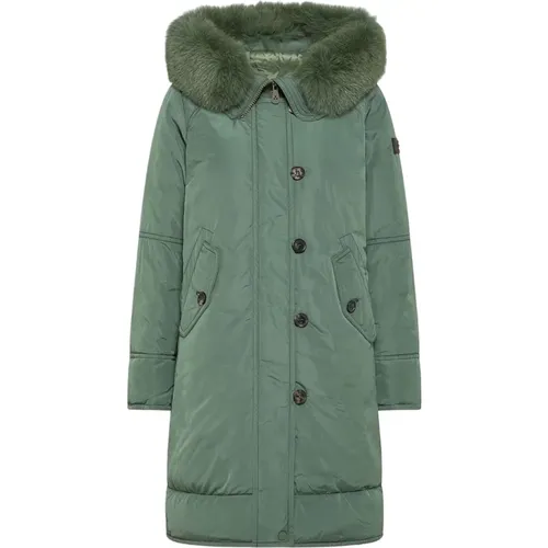 Peuterey - Coats > Parkas - Green - Peuterey - Modalova