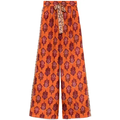 Trousers > Wide Trousers - - Zimmermann - Modalova