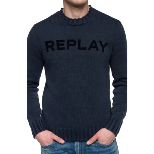 Replay - Sweatshirts - Bleu - Replay - Modalova