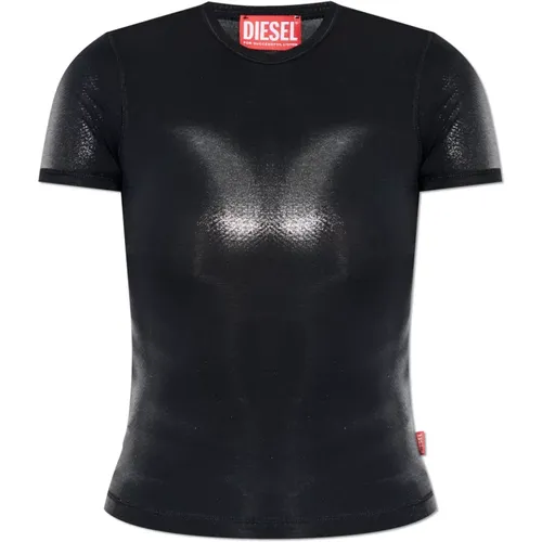 Diesel - Tops > T-Shirts - Black - Diesel - Modalova