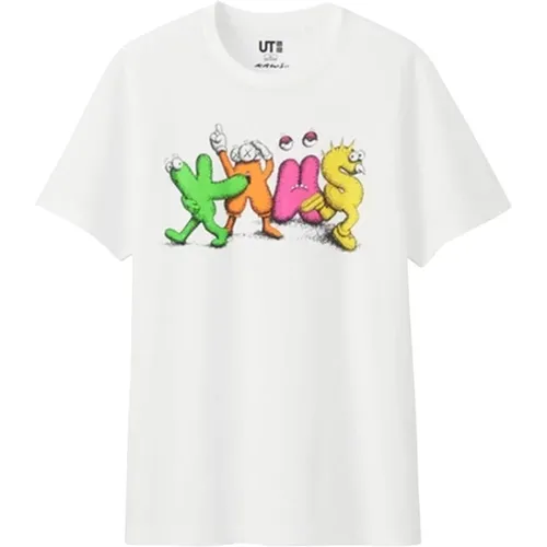 Kaws - Tops > T-Shirts - White - Kaws - Modalova