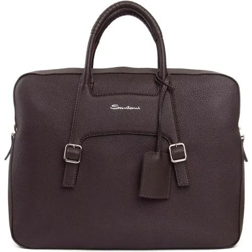 Bags > Laptop Bags & Cases - - Santoni - Modalova