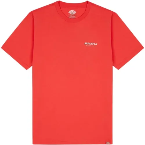 Dickies - Tops > T-Shirts - Red - Dickies - Modalova