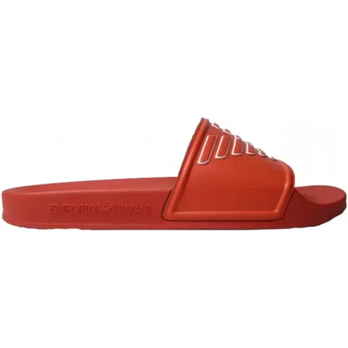 Shoes > Flip Flops & Sliders > Sliders - - Emporio Armani - Modalova