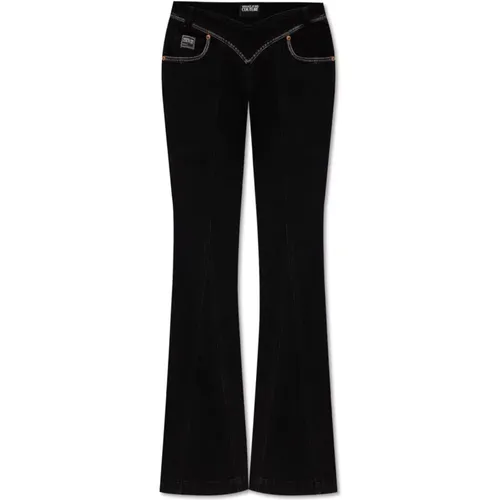 Jeans > Flared Jeans - - Versace Jeans Couture - Modalova