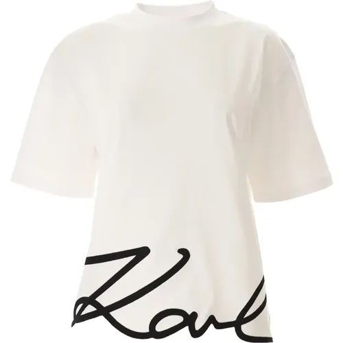 Tops > T-Shirts - - Karl Lagerfeld - Modalova