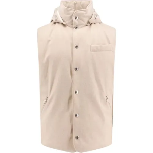 Jackets > Vests - - BRUNELLO CUCINELLI - Modalova