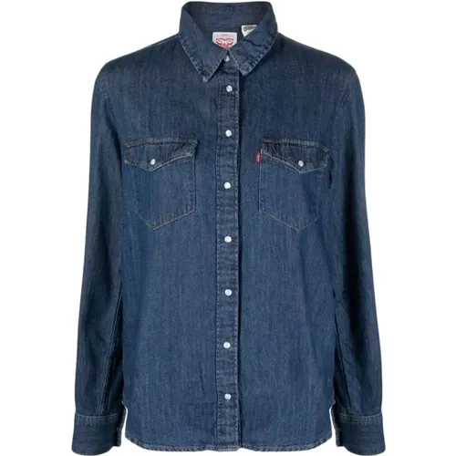 Levi's - Blouses & Shirts > Denim Shirts - - Levis - Modalova