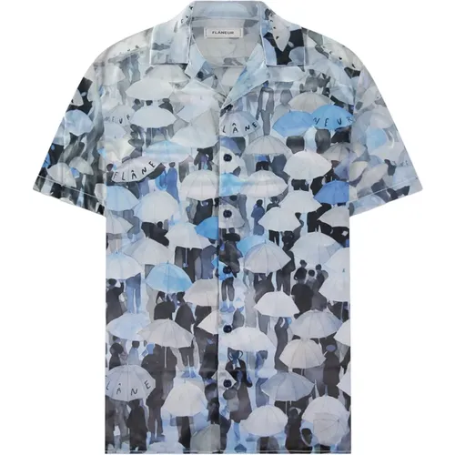 Shirts > Short Sleeve Shirts - - Flaneur Homme - Modalova