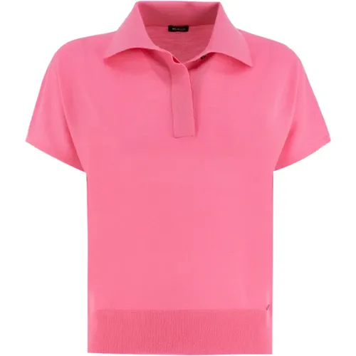Kiton - Tops > Polo Shirts - Pink - Kiton - Modalova