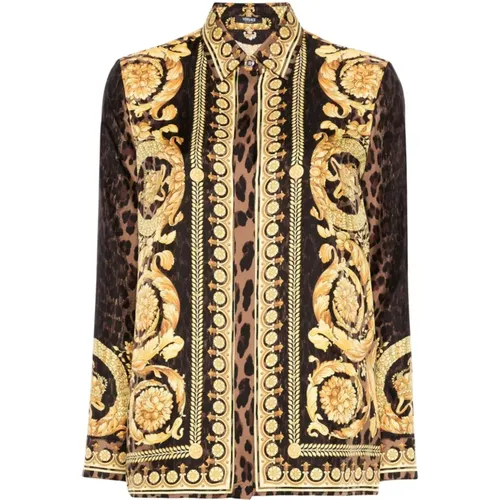 Blouses & Shirts > Shirts - - Versace - Modalova