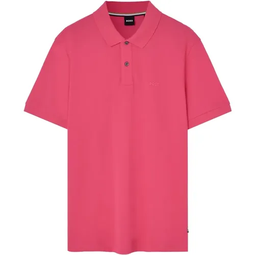 Boss - Tops > Polo Shirts - Pink - Boss - Modalova