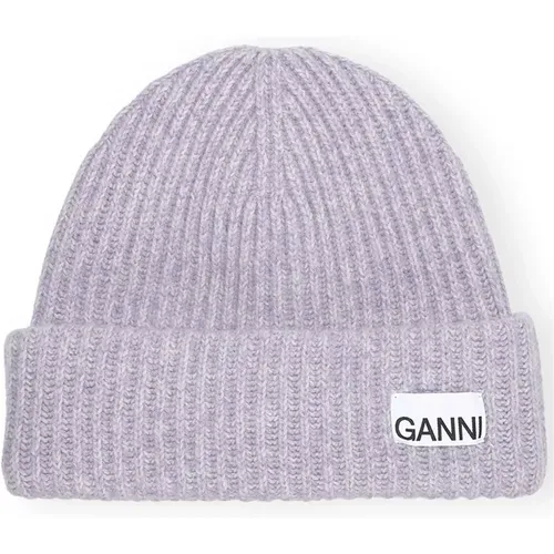 Accessories > Hats > Beanies - - Ganni - Modalova