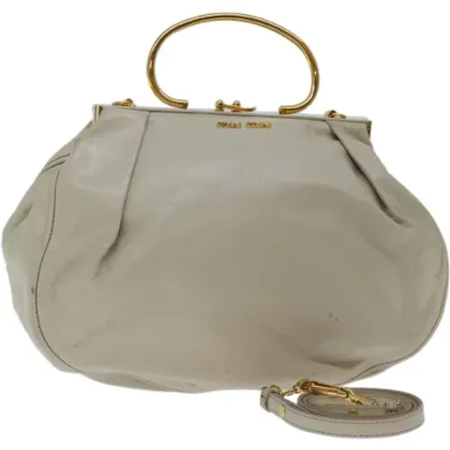 Pre-owned > Pre-owned Bags > Pre-owned Handbags - - Miu Miu Pre-owned - Modalova