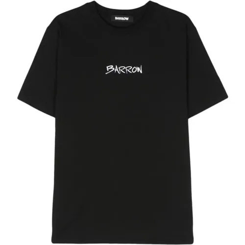 Barrow - Tops > T-Shirts - Black - Barrow - Modalova