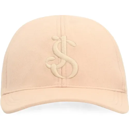 Accessories > Hats > Caps - - Jil Sander - Modalova