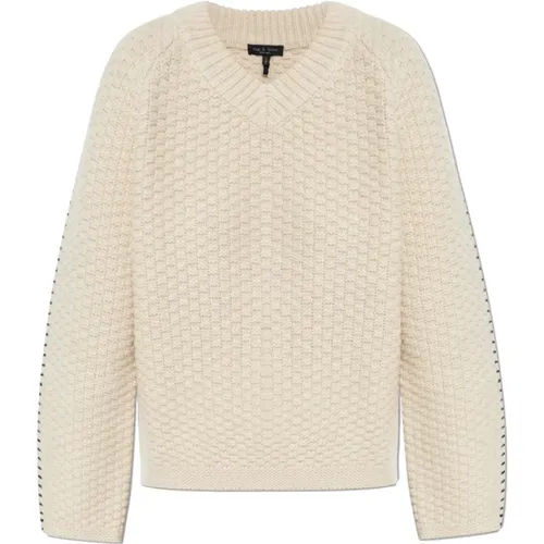 Knitwear > V-neck Knitwear - - Rag & Bone - Modalova