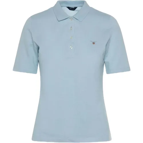 Gant - Tops > Polo Shirts - Blue - Gant - Modalova