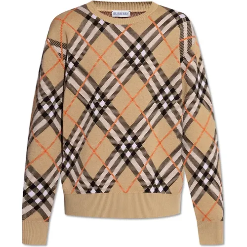 Knitwear > Round-neck Knitwear - - Burberry - Modalova