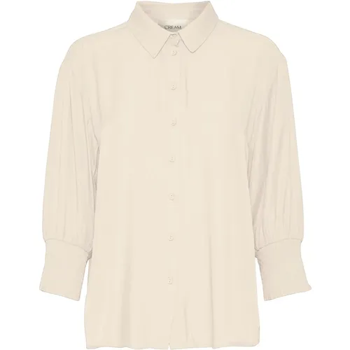 Blouses & Shirts > Shirts - - Cream - Modalova