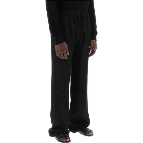 Trousers > Wide Trousers - - Dolce & Gabbana - Modalova