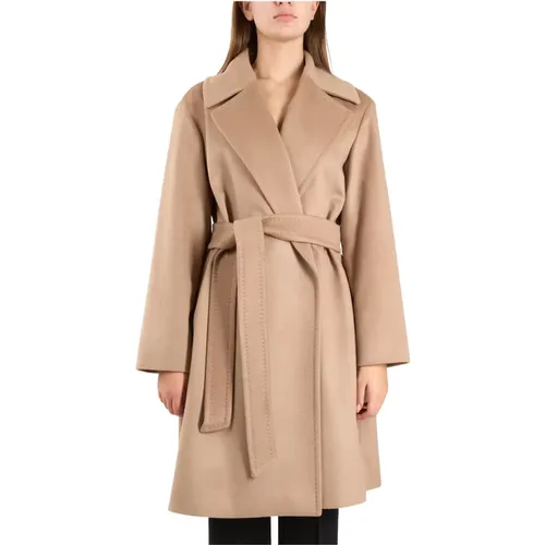 Coats > Belted Coats - - Max Mara Studio - Modalova