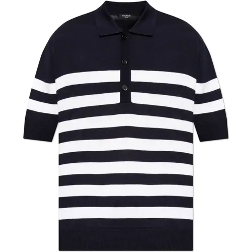 Tops > Polo Shirts - - Balmain - Modalova