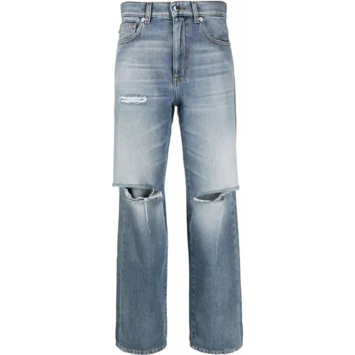 Jeans > Straight Jeans - - Love Moschino - Modalova