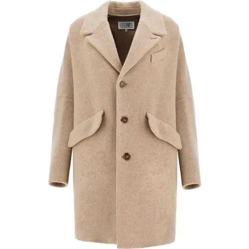 Coats > Single-Breasted Coats - - MM6 Maison Margiela - Modalova