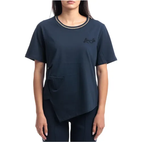 Liu Jo - Tops > T-Shirts - Blue - Liu Jo - Modalova