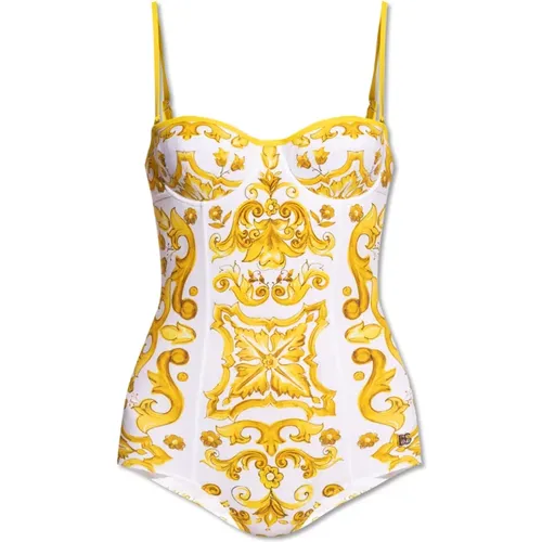 Swimwear > One-piece - - Dolce & Gabbana - Modalova