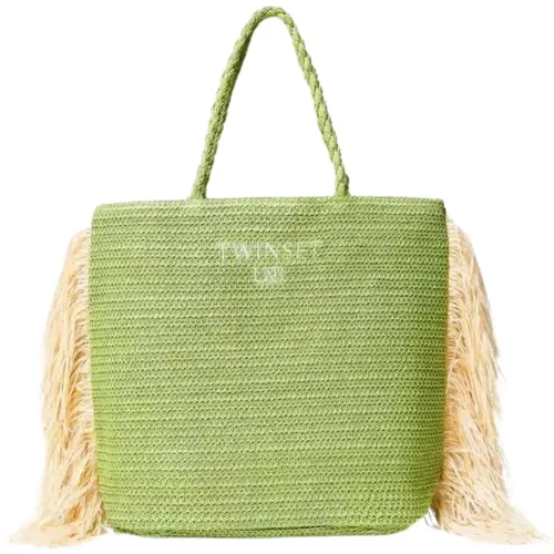 Twinset - Bags > Handbags - Green - Twinset - Modalova